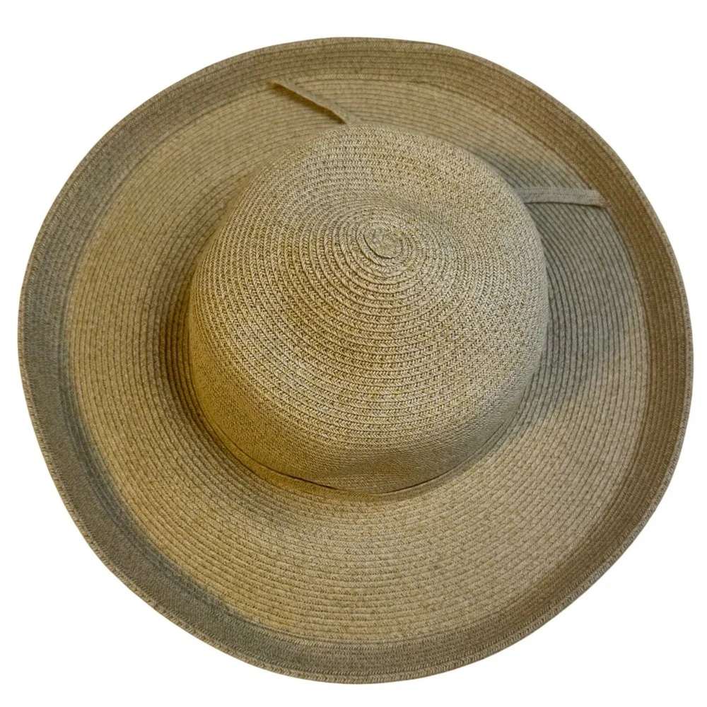 San Diego Hat Co Womens Wide Brim Sun Hat Tan Packable Beach Resort One Size